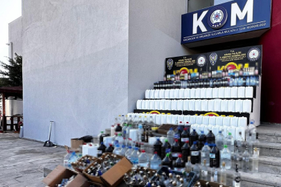 Adana’da kaçak içki operasyonu: 16 şüpheli gözaltında