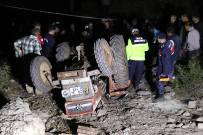 Denizli’de ormana giden çift, devrilen traktör altında ölü bulundu