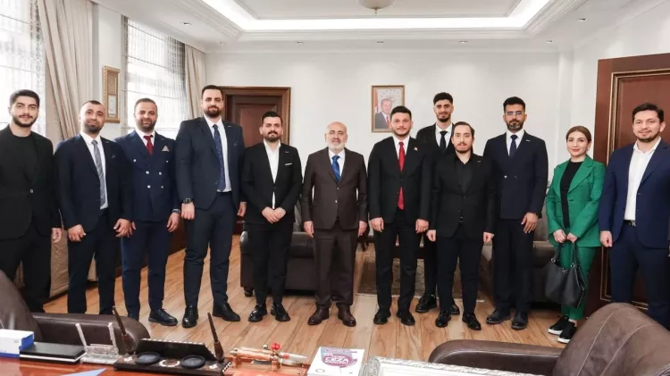 İçişleri Bakan Yardımcısı Mehmet Sağlam, Genç MÜSİAD Adana yönetimini kabul etti 2