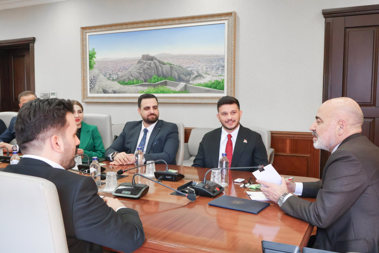 İçişleri Bakan Yardımcısı Mehmet Sağlam, Genç MÜSİAD Adana yönetimini kabul etti 2