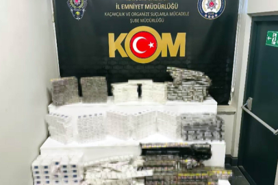 Kayseri’de 2 bin paket kaçak sigara ele geçirildi