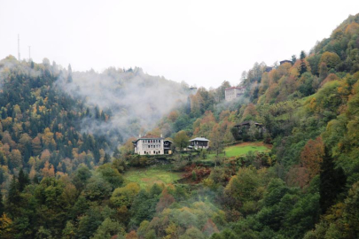 Rize Ayder Yaylası’nda sonbahar manzaraları mest etti