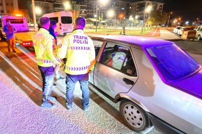 Aksaray’da dur ihtarına uymayan sürücüye 54 bin 879 TL ceza