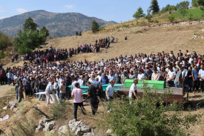 Dilovası’nda parfüm tesisindeki yangında hayatını kaybeden 6 kişi son yolculuğuna uğurlandı