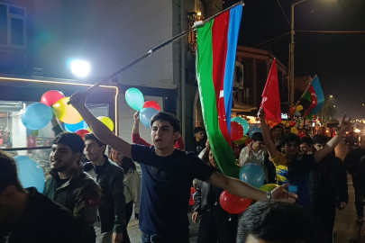 Karabağ'ın kurtuluşu Tekirdağ'da coşkuyla kutlandı