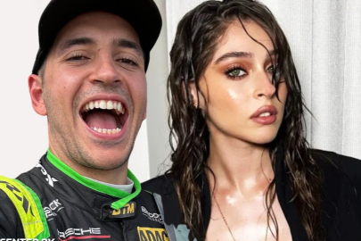 Ünlü oyuncu Cemre Baysel yarış pilotu Cem Bölükbaşı ile görüntülendi