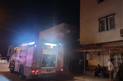 Kozan'da ikamet yangını: 4 kişi dumandan etkilendi