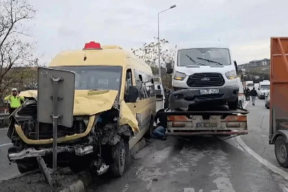 Başakşehir’de zincirleme kaza: 12 yaralı