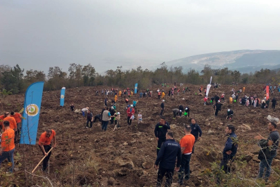 Hatay’da doğaya nefes olmak için yüzlerce kişi bir araya geldi