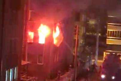 Kütahya’da apartman dairesinde yangın çıktı