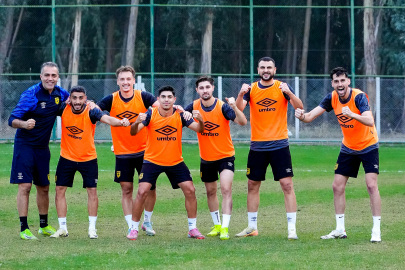 Adana 01 FK'da Bucaspor maçı öncesi tam konsantrasyon