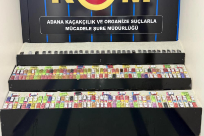 Adana’da 3 Milyon TL’lik kaçak ürün operasyonu