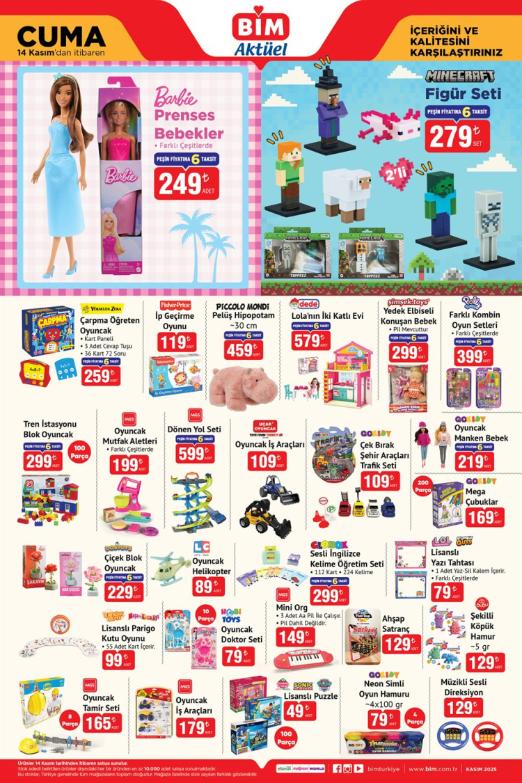 bim aktüel ürünler kataloğu