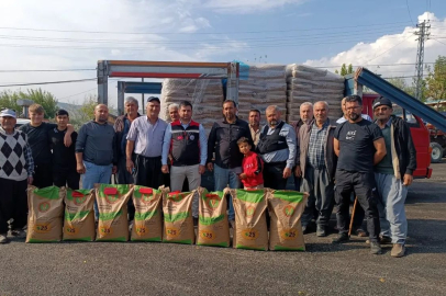 İmamoğlu’nda yangından etkilenen çiftçilere tarımsal destek