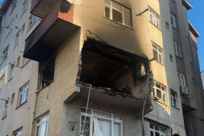 Kağıthane’de doğal gaz patlaması kameralara yansıdı