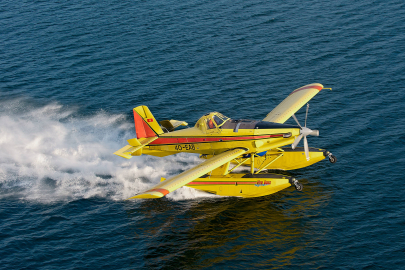 Kaybolan yangın söndürme uçağının enkazına ulaşıldı