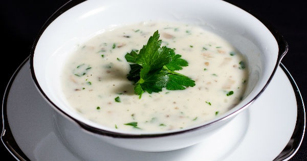 Kremalı Mantar Çorbası