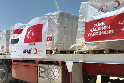 7 Ekim 2023’ten bu yana Türkiye’den Gazze’ye 102 bin 590 ton yardım sevk edildi