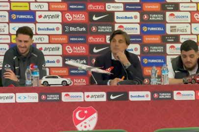 A Milli Takım Teknik Direktörü Montella: Yarınki maç büyük önem taşıyor