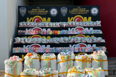 Adana’da 2 bin 605 kaçak ‘Labubu’ oyuncağı ele geçirildi