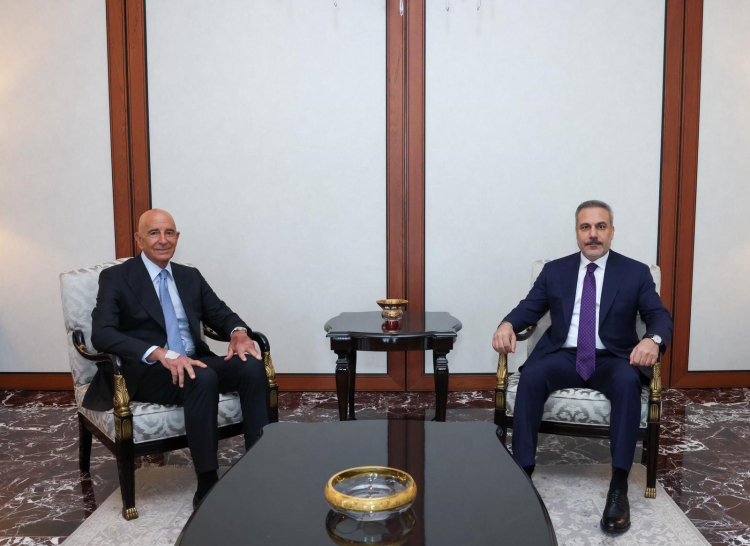 Fidan, ABD Büyükelçisi Barrack ve Gorka ile görüştü 2