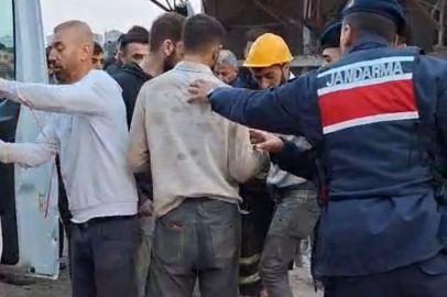 İnşaat alanında korkutan kaza: 2 Yaralı