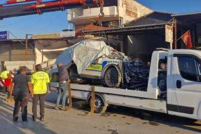Trafik kazasında şehit olan polis memurunun kimliği belli oldu
