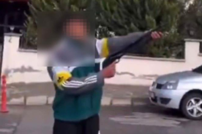 Gaziantep’te 18 yaş altı 3 şahıs pompalı tüfekle rastgele ateş etti