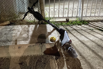 Otomobil ile çarpışan scooter sürücüsü hastanelik oldu