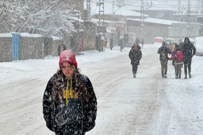 Van, Hakkari ve Şırnak için kuvvetli sağanak ve kar uyarısı