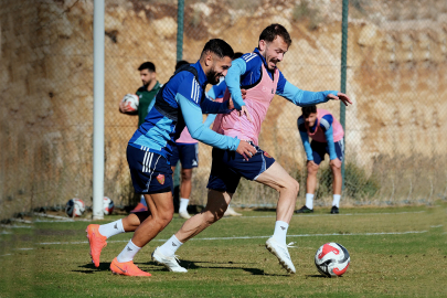 Kader maçı öncesi Hatayspor’da yoğun mesai