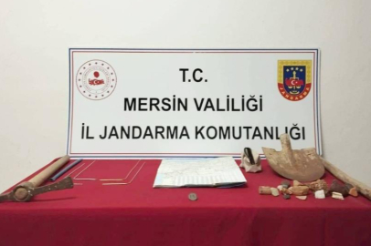 Mersin Çamlıyayla’da kaçak kazı operasyonu: 4 şüpheli gözaltında