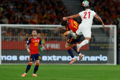 A Milli Takım İspanya deplasmanında ilk yarıyı 1-1’lik eşitlikle tamamladı