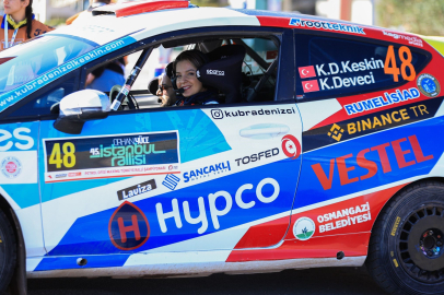 Osmangazi'nin gururu İstanbul Rallisi'nde podyuma çıktı