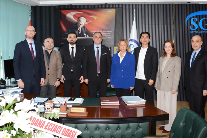 Adana Eczacı Odası, SGK İl Müdürü Canbolat ile eczacıların sorunlarını görüştü