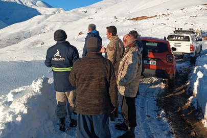 Binmizit Yaylası’ndaki hayvanlar 3 günlük çalışmayla kurtarıldı