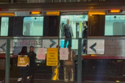 Küçükçekmece Marmaray durağında raylara atlayan kişi hayatını kaybetti