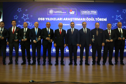 AOSB firmaları 6 kategoride zirveye damga vurdu