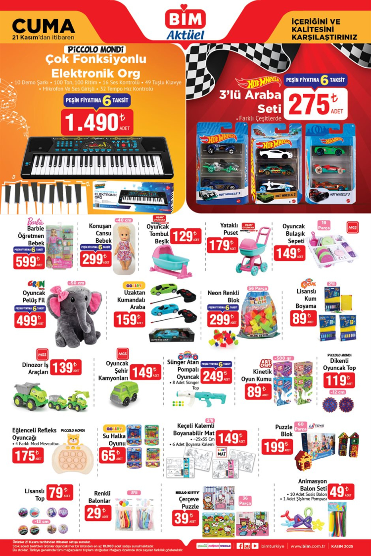 bim aktüel ürünler kataloğu