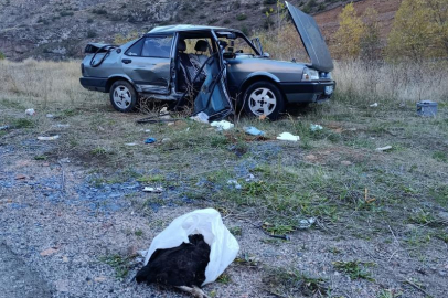 Gümüşhane'de iki araç çarpıştı: 4 yaralı