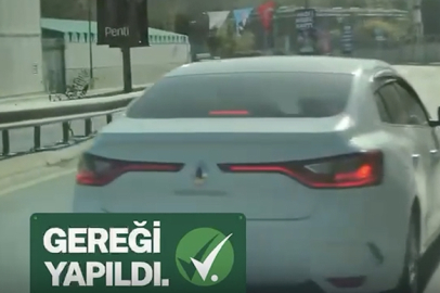İstanbul'da aracıyla bir başka sürücünün önünü kesmeye çalışan kişi yakalandı