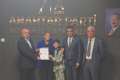 Sibel Çakmak, Anahtar Parti Seyhan İlçe Başkanı oldu