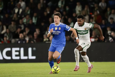 Arda Güler'li Real Madrid, Elche deplasmanında puan kaybetti