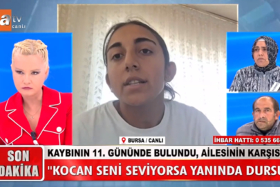 Kaybının 11. gününde bulunan Öznur Çalışkan Müge Anlı canlı yayınında konuştu: “Ailem beni öldü bilsin”
