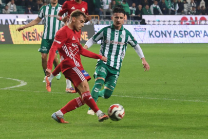 Konyaspor ile Antalyaspor golsüz eşitliği bozamadı