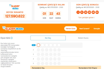 25 Kasım Süper Loto sonuçları açıklandı mı? Büyük ikramiye ne kadar devretti?