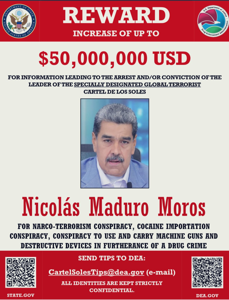 ABD, Maduro’nun yönettiğini iddia ettiği Cartel de los Soles’i 'terör örgütü' ilan etti 2