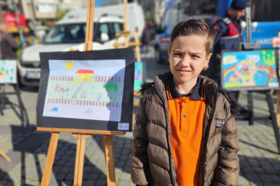 Edremit’te çocukların gözünden güvenli dünya