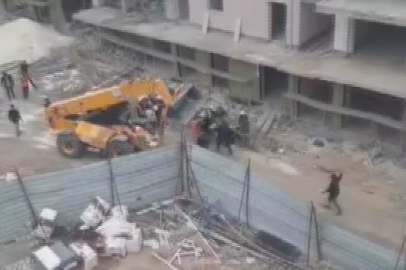 Hatay’da şantiyede çıkan kavga polis uyarı ateşiyle son buldu