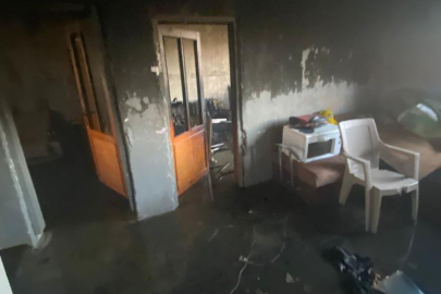 Babaeski’de ev yangını: 1 ölü, 1 yaralı